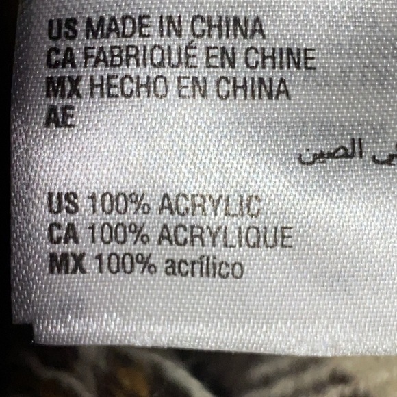 Charter Club One size Multicolor Plaid Fringe Wrap BUTTON AT SIDES FALL COLORS - Picture 4 of 11